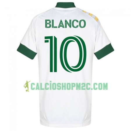 Portland Timbers Blanco 10 Maglia Trasferta 2020/2021 Manica Corta